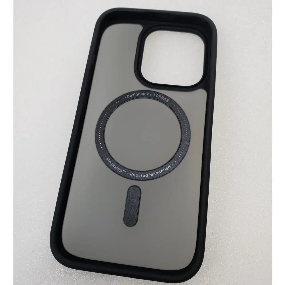 TORRAS Magnetic Protective Case for Apple iPhone 16 Pro - Matte Black